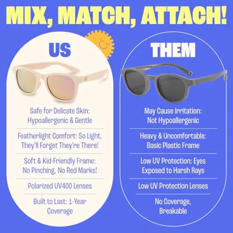 BABY SUNNIES Occhiali da sole Rosa 815628 miniatura 3