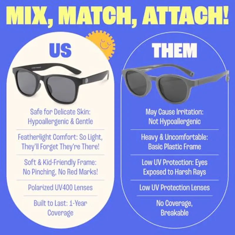 BABY SUNNIES Occhiali da sole Nero 1914968 miniatura 3