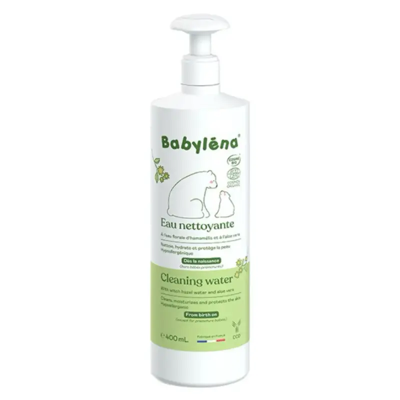 Babylena Acqua Detergente Bio Pelli Sensibili Dalla Nascita 400ml
