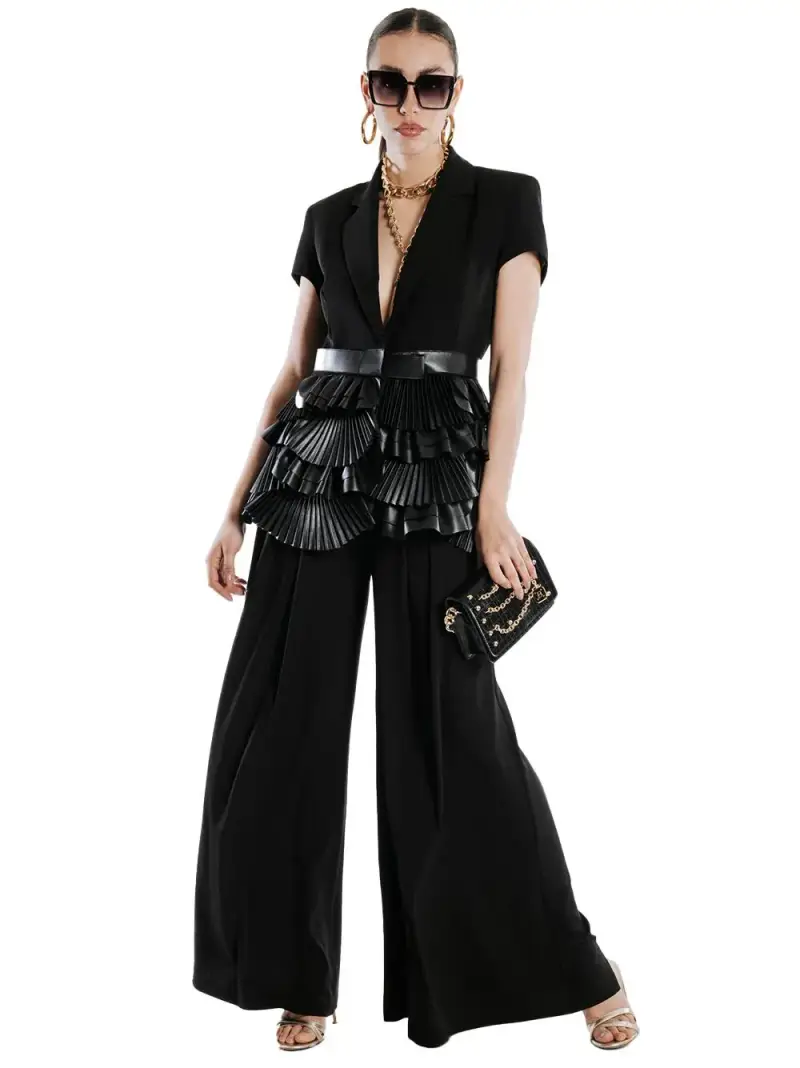 Pantalone entra over nero