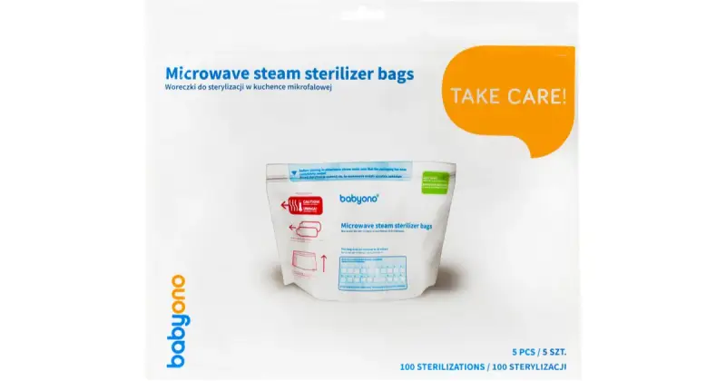 Take Care sacchetti sterilizzanti per il forno a microonde 5 pezzi