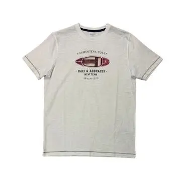 T-SHIRT UOMO STAMPATA BACI&ABBRACCI 1029