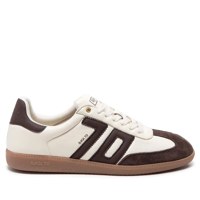 Sneaker Cloud Bianco, Marrone