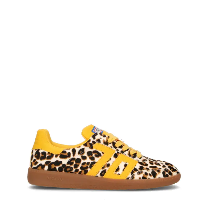 Sneaker donna maculata in cavallino Vario