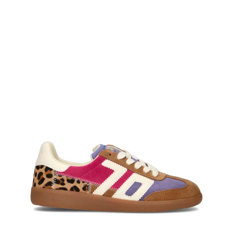 Sneaker donna multicolor in suede Vario