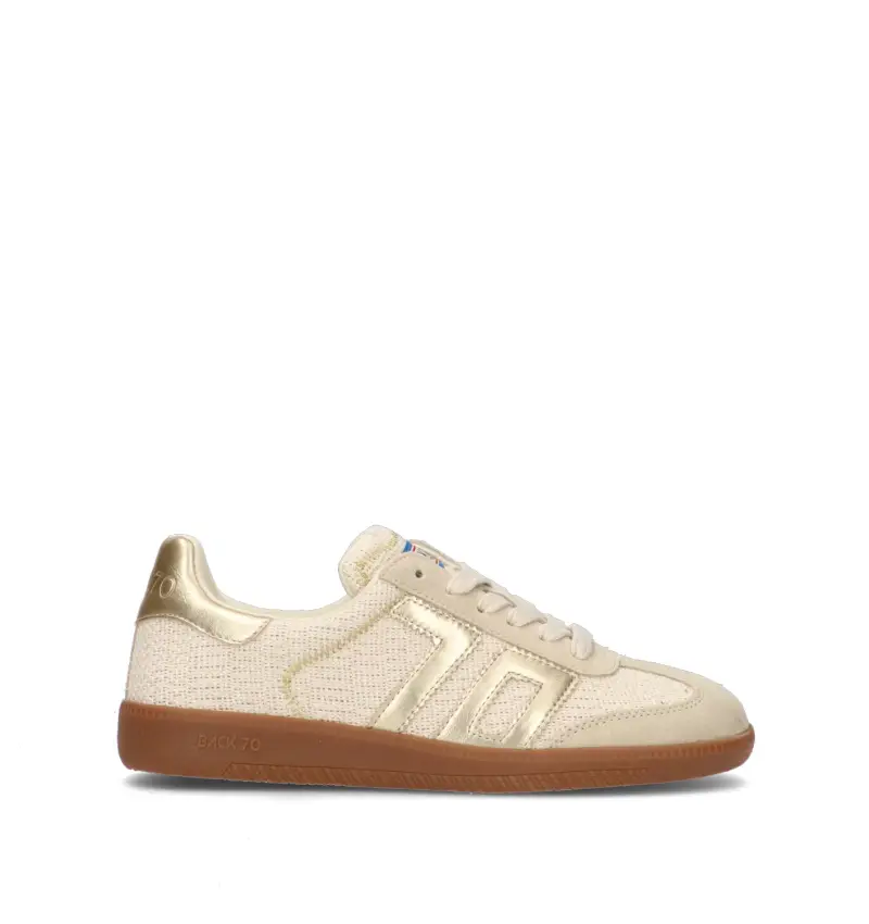 Sneaker donna oro Vario