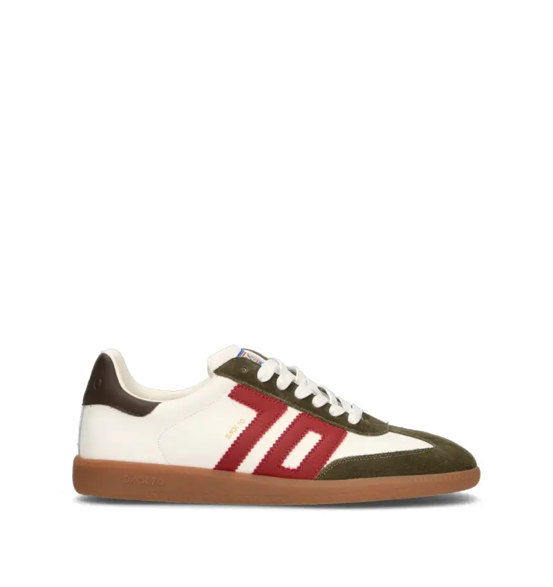 Sneaker uomo bianca in pelle Vario