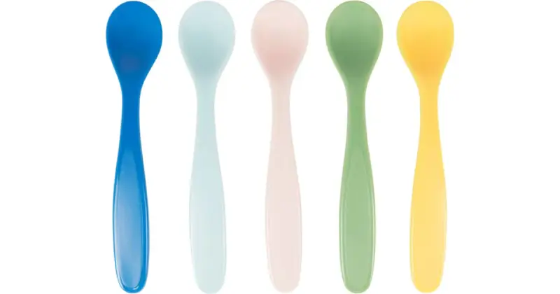 Baby Spoons Cucchiaino 4 M+ 5 Pz