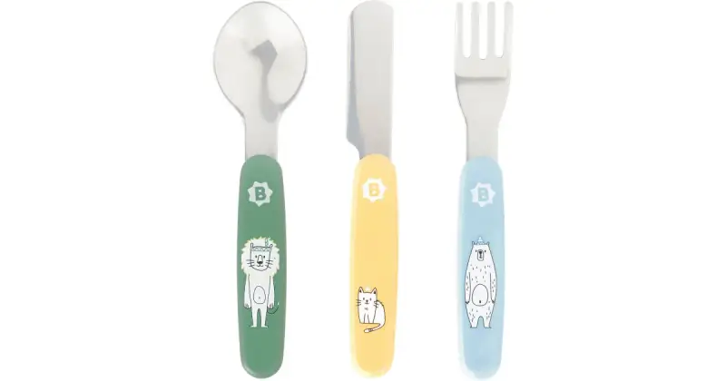 Cutlery posate per bambini 12 m+ 3 pezzi