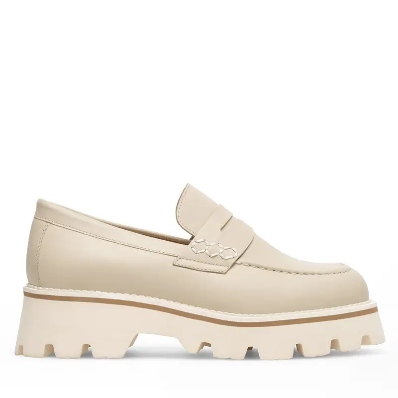 Chunky loafers Badura GISELLE-24SS202 Beige
