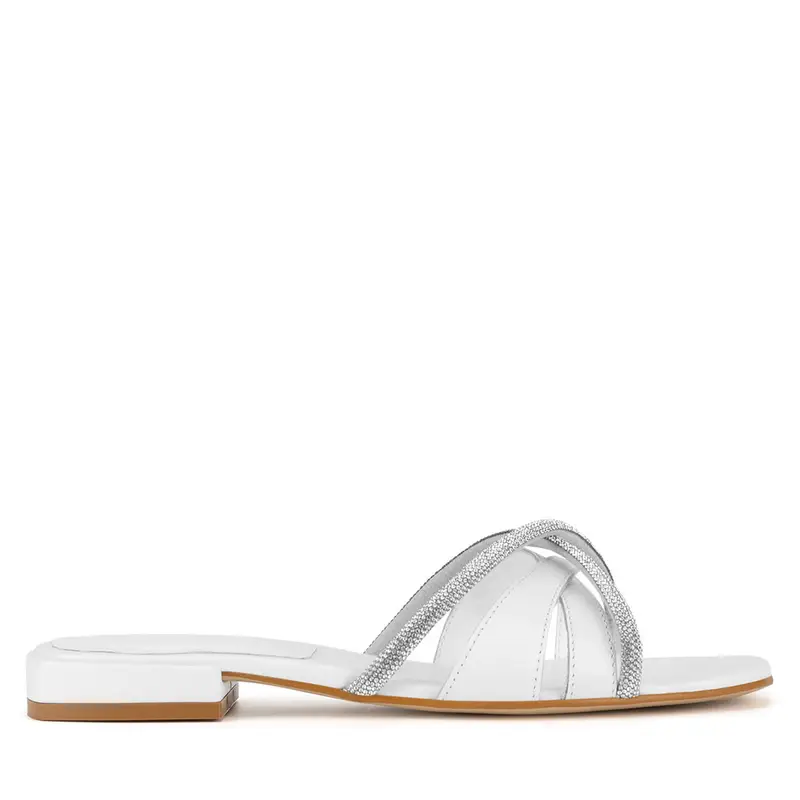 Ciabatte Badura AGATA-21463PE Bianco