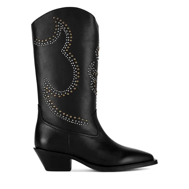 Stivali texani Badura ASPENDOS-796-24 Nero