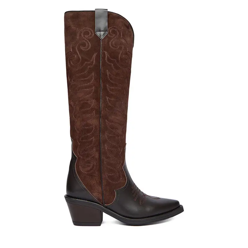 Stivali texani Badura EO-BAYLOR-5033-25 Marrone