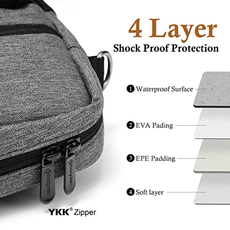 Bagasin Borsa messenger Grigio 1280833 miniatura 3