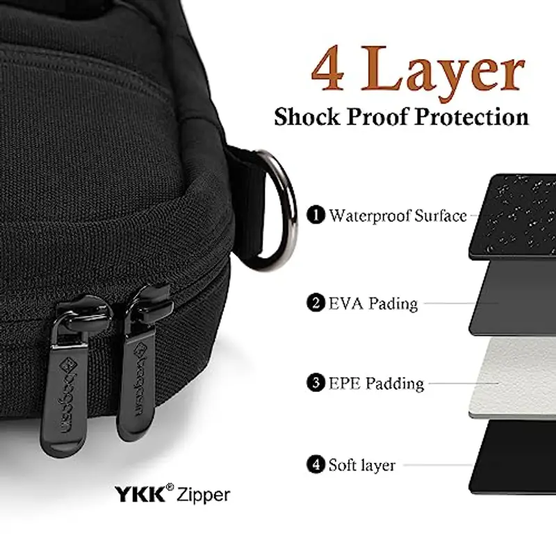 Bagasin Borsa a tracolla Nero 1204499 miniatura 2