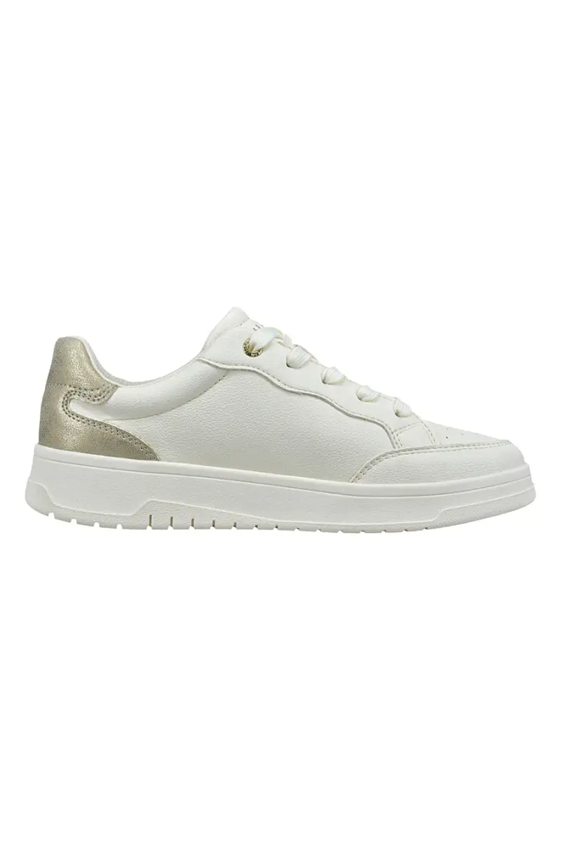 Sneakers Bianche con dettagli oro Bagatt 435AQG1950502190 [BIANCO] miniatura 3