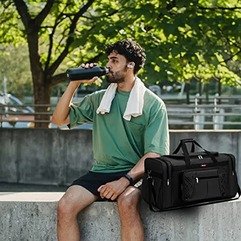 BAGZY Borsone da viaggio Verde 2109706 miniatura 2