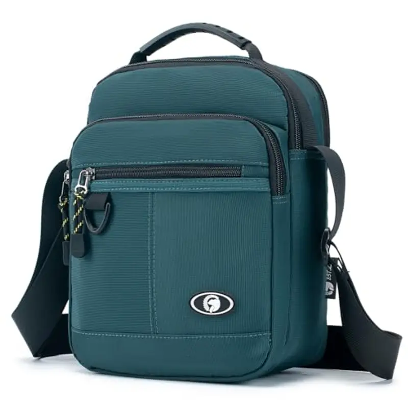 BAGZY Borsello Uomo Verde 1602787