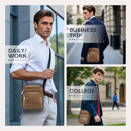 BAGZY Borsello Uomo Multicolore 2983926 miniatura 2