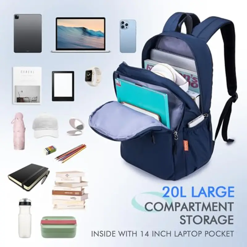 BAGZY Zaino da viaggio Viola 2151785 miniatura 3