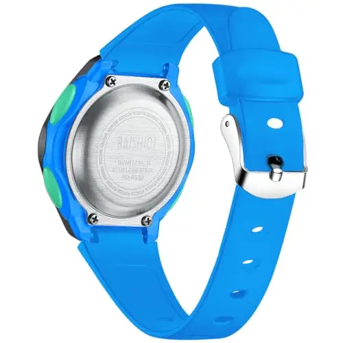 BAISHIOI Orologio Bambino Digitale Ragazzi Ragazze Orologio Sportivo Impermeabile Multifunzionale Orologio per Bambini miniatura 2