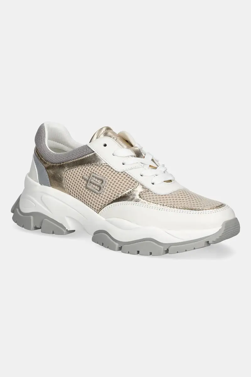 sneakers donna colore beige D5BF80T1VIRE