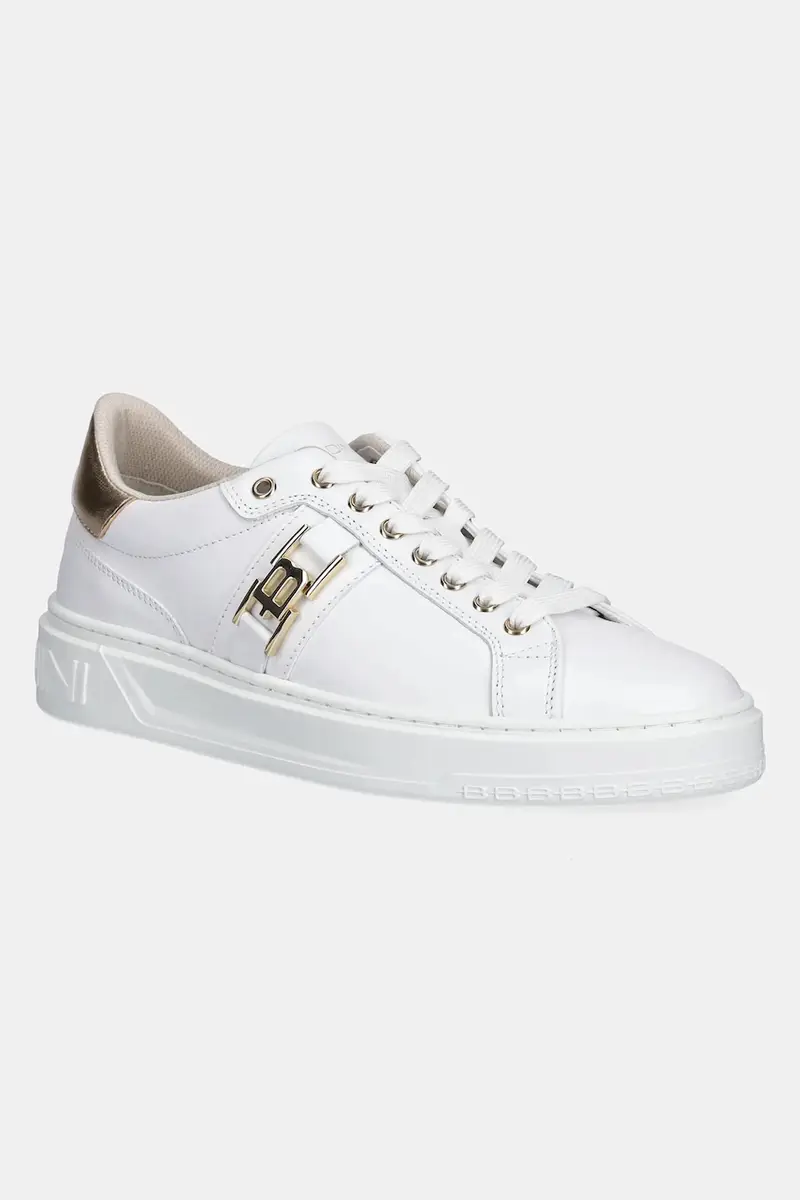 sneakers in pelle colore bianco D5E812T1VTVL
