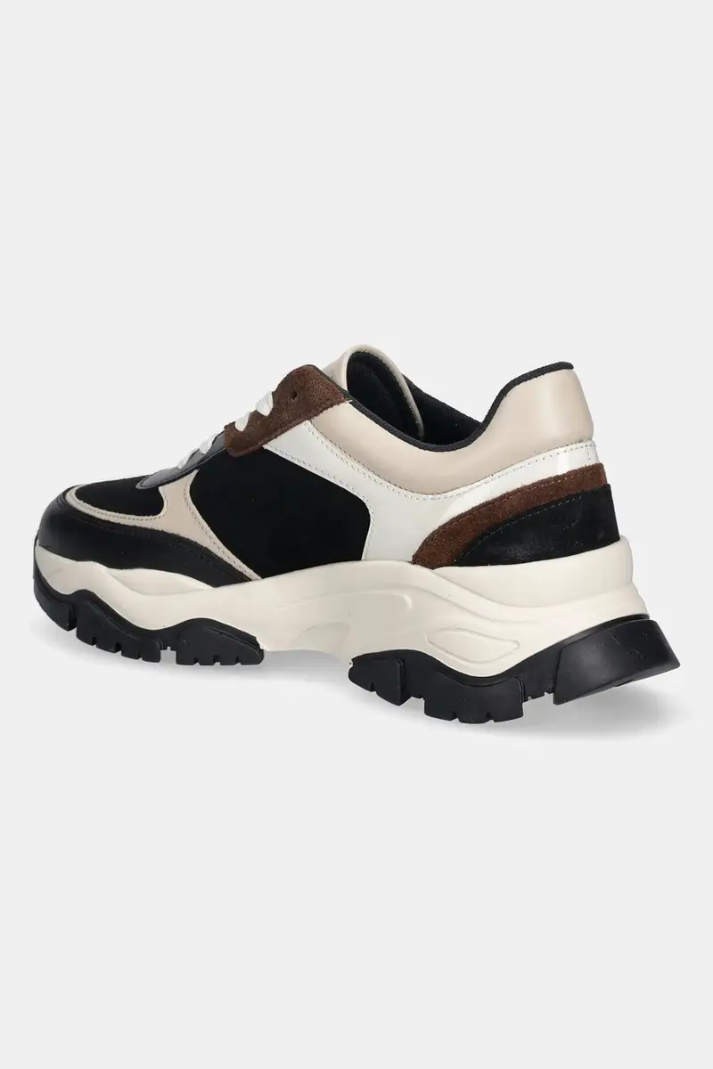 sneakers in pelle donna colore nero D6B832T1VICA miniatura 3