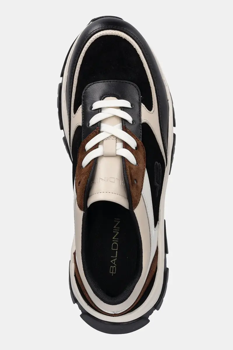 sneakers in pelle donna colore nero D6B832T1VICA miniatura 4