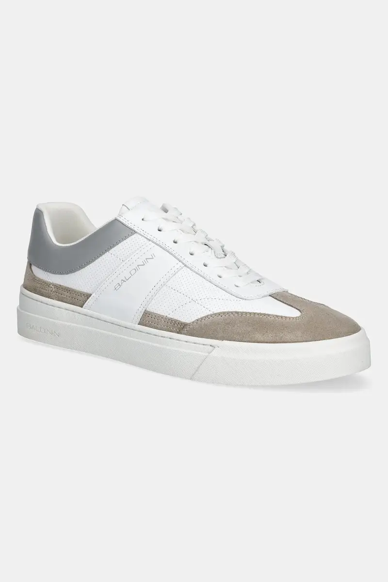 sneakers in pelle uomo colore bianco U5E806T1CAVF