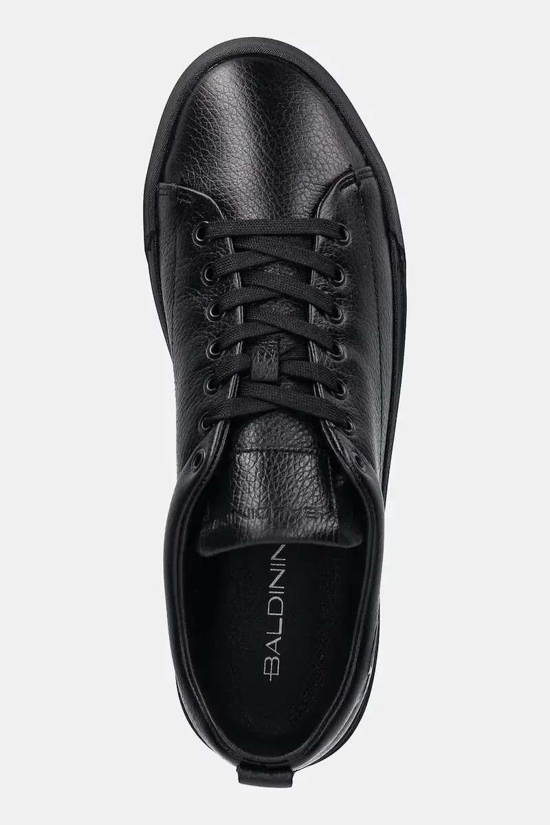 sneakers in pelle uomo colore nero U6B801P1BOTT miniatura 4