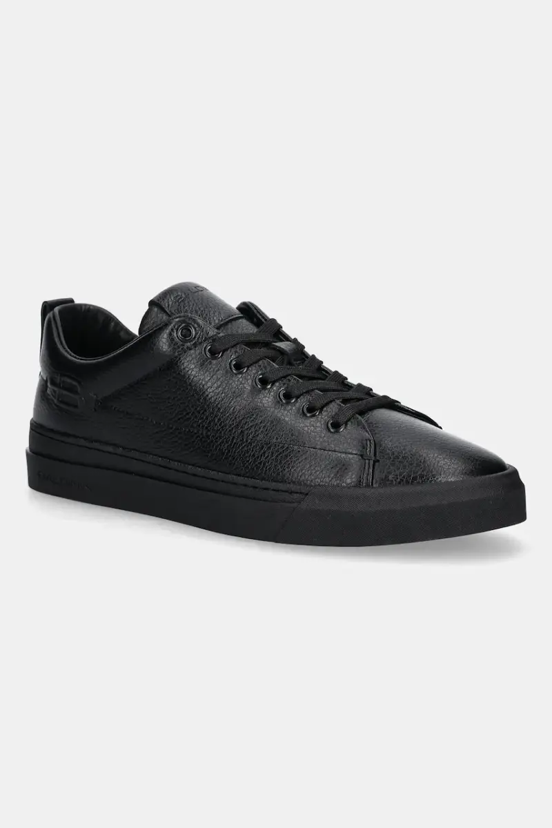 sneakers in pelle uomo colore nero U6B801P1BOTT