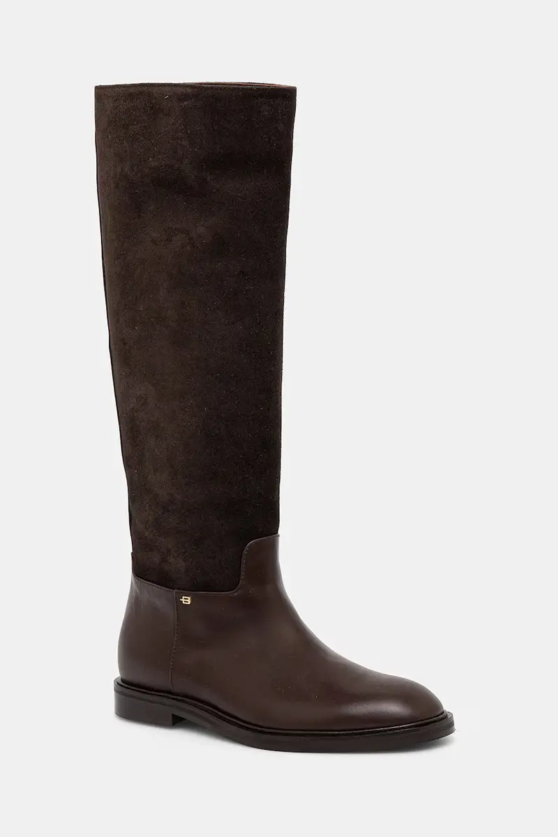 stivali in pelle Marrone