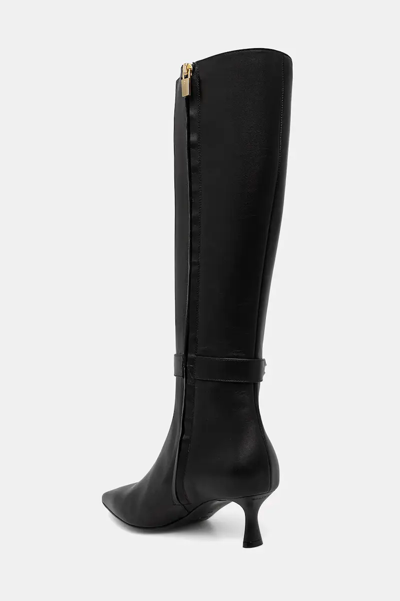 stivali in pelle Nero miniatura 3