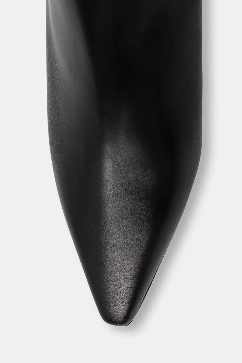 stivali in pelle Nero miniatura 4