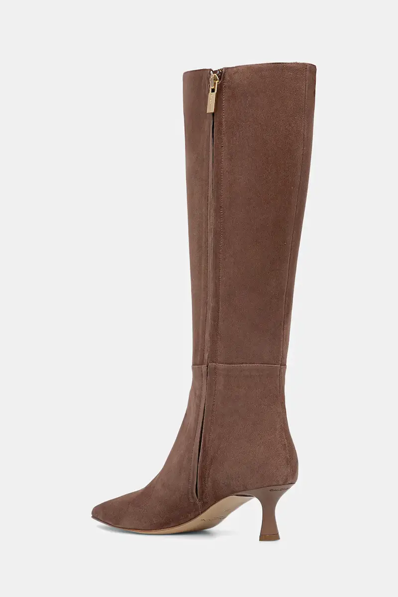 stivali in pelle scamosciata Marrone miniatura 3