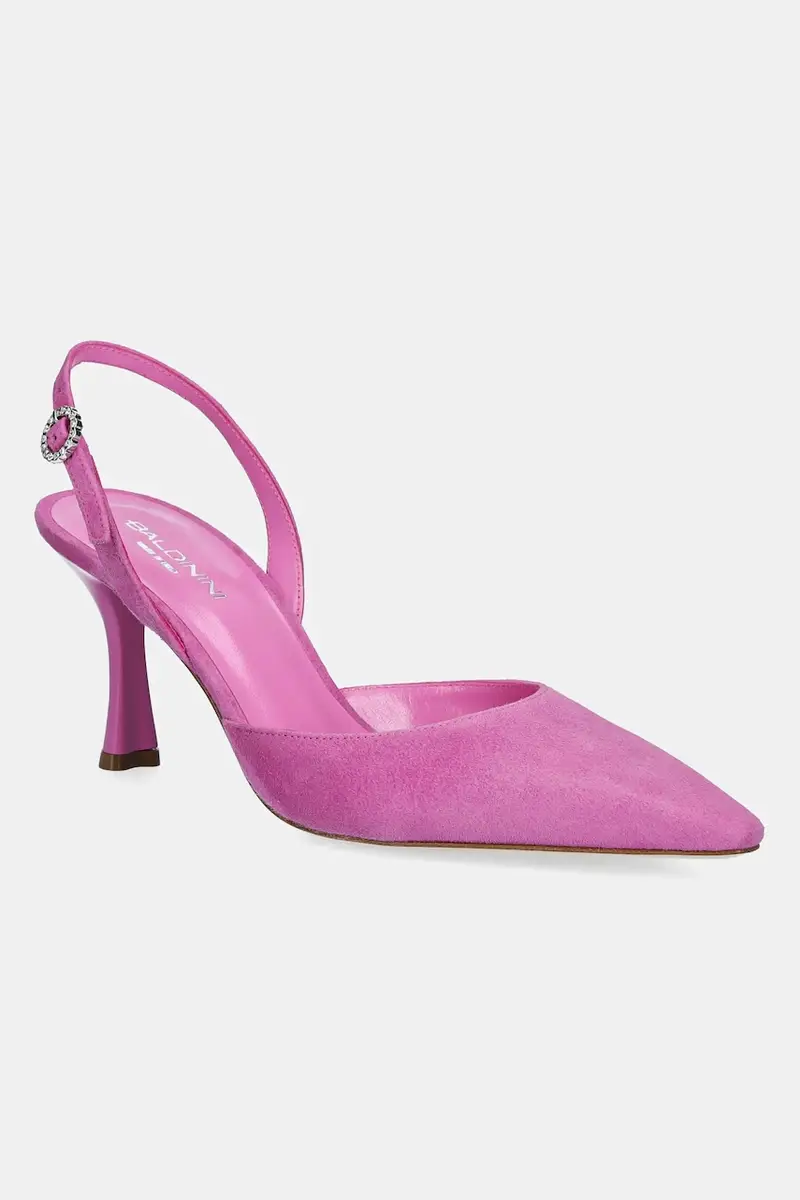 tacchi in pelle scamosciata colore violetto D5E182P7CAMO