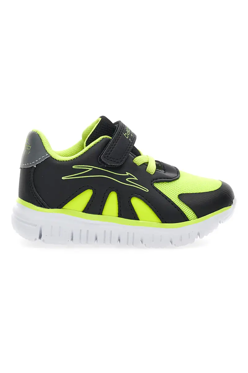 Sneakers Nera e Lime Balducci 4010 [GIALLO