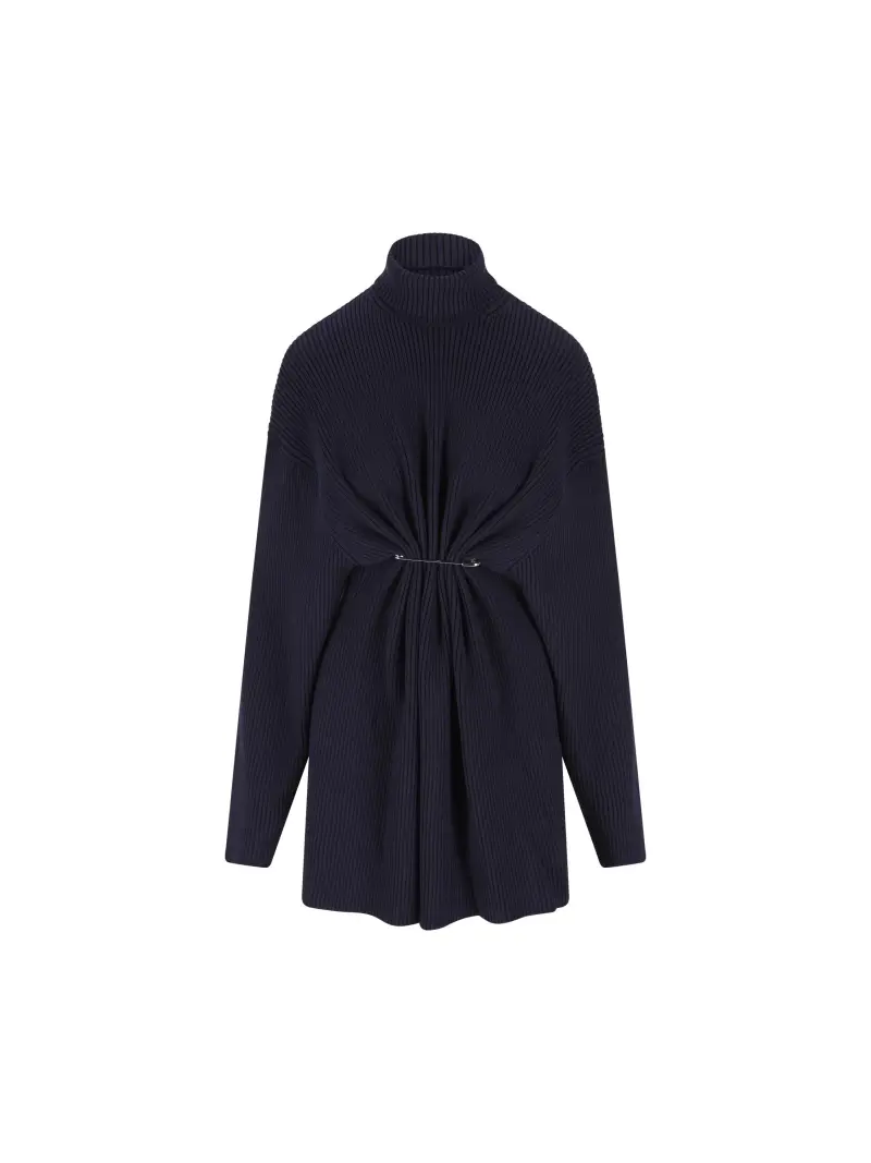 Abito Pinched Mini BLU