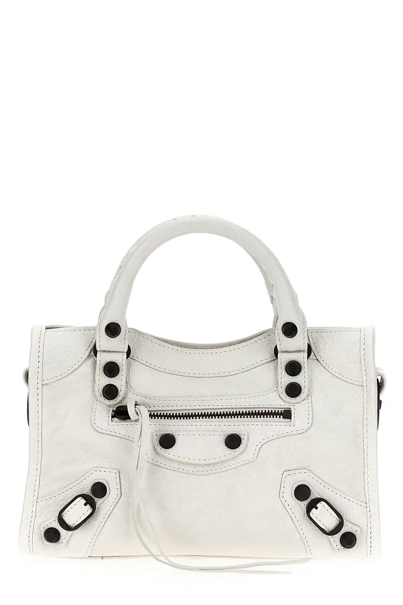 Borsa A Mano Le City Mini Bianco