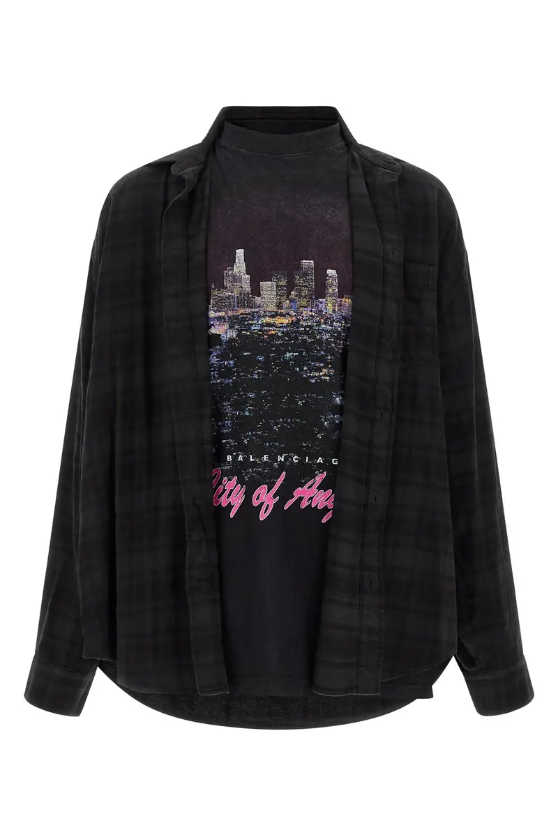 Balenciaga T-shirt Nero 2552737