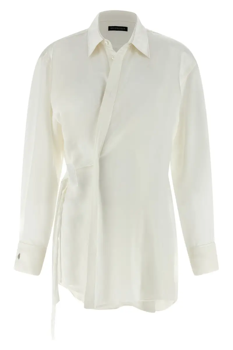 Camicia Wrap Bianco
