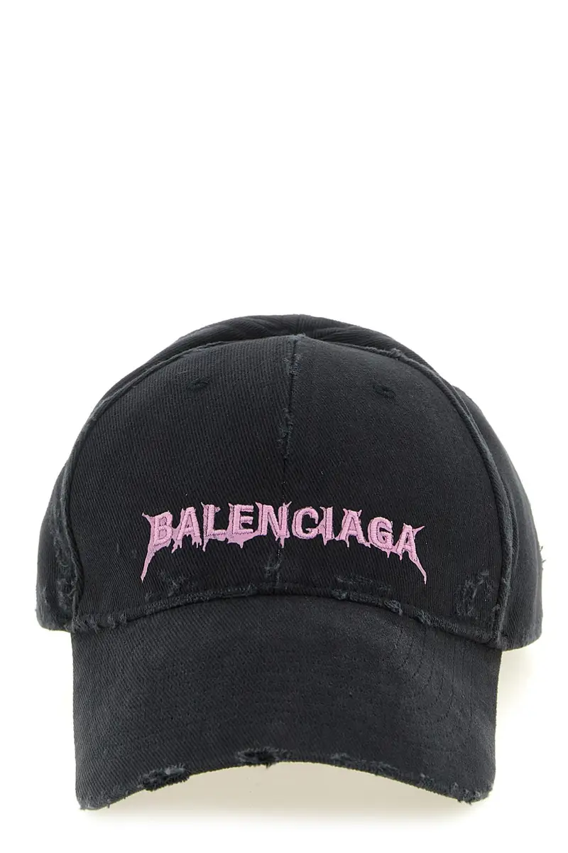Cappello Diy Balenciaga Back Nero