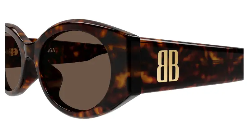 Balenciaga Occhiali da sole Donna Marrone 4301915 miniatura 3