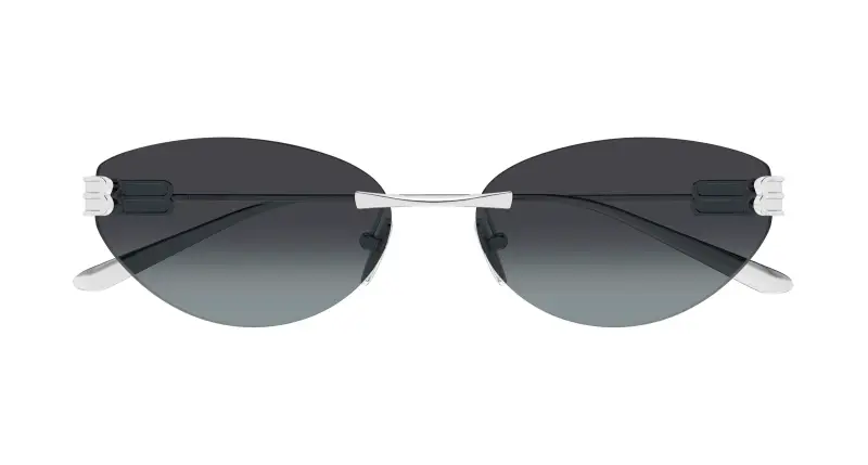 Balenciaga Occhiali da sole Donna Argento 4286788 miniatura 2