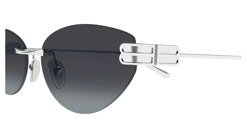 Balenciaga Occhiali da sole Donna Argento 4286788 miniatura 3