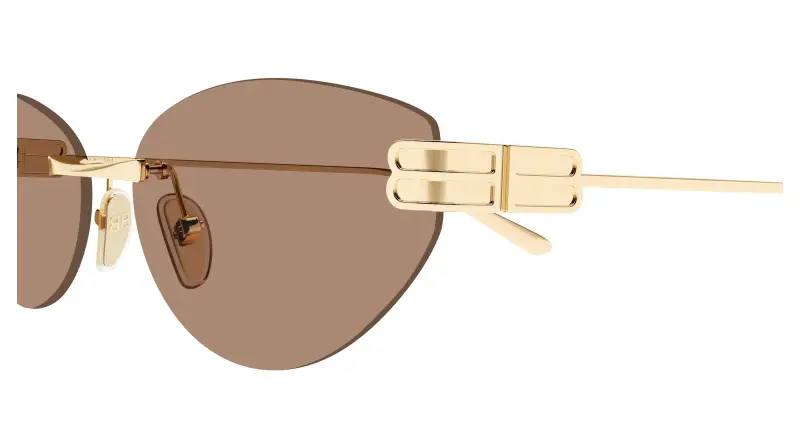 Balenciaga Occhiali da sole Donna Marrone 4306052 miniatura 3