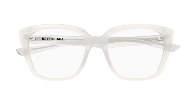 Donna BB0062O 010 Montature da vista Acetato Bianco Trasparente Cat Eye miniatura 2