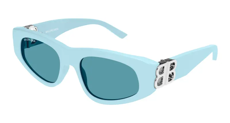 Balenciaga Occhiali da sole Donna Blu 3529798