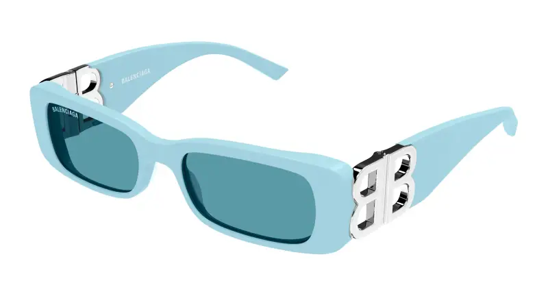 Balenciaga Occhiali da sole Donna Blu 3529797